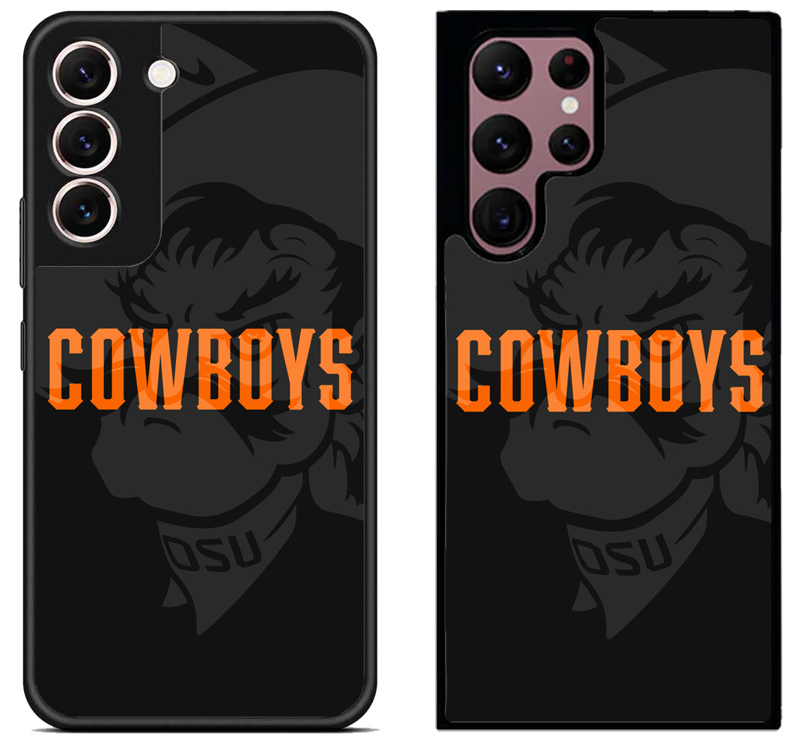 Oklahoma State Cowboys Background Samsung Galaxy S22 | S22+ | S22 Ultra Case
