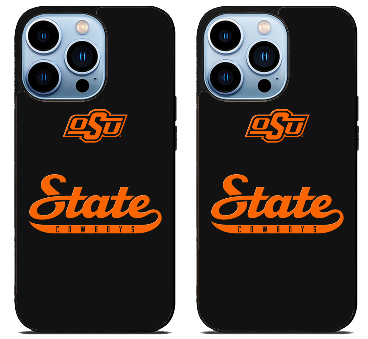 Oklahoma State Cowboys Black iPhone 15 Pro | iPhone 15 Pro Max Case