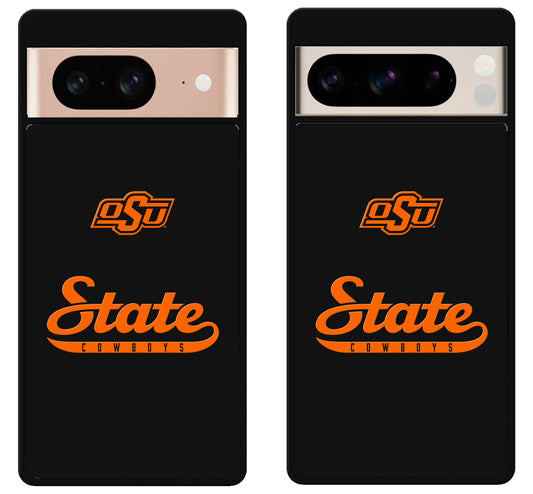 Oklahoma State Cowboys Black Google Pixel 8 | 8 Pro Case