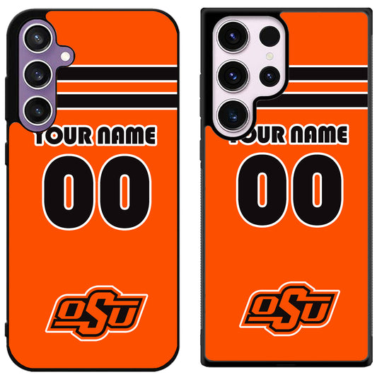 Custom Personalized Oklahoma State Cowboys Samsung Galaxy S24 | S24+ | S24 Ultra Case