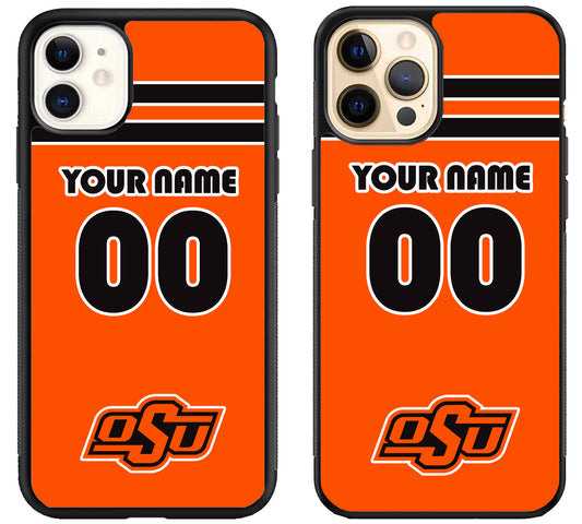 Custom Personalized Oklahoma State Cowboys iPhone 12 | 12 Mini | 12 Pro | 12 Pro Max Case