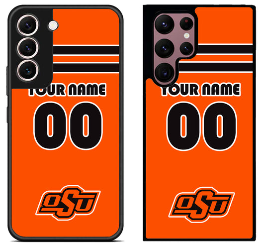 Custom Personalized Oklahoma State Cowboys Samsung Galaxy S22 | S22+ | S22 Ultra Case