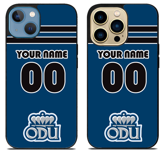 Custom Personalized Old Dominion Monarchs iPhone 14 | 14 Plus | 14 Pro | 14 Pro Max Case