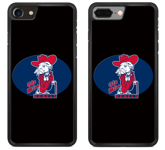 Ole Miss Rebels Black iPhone 8 | 8 Plus Case