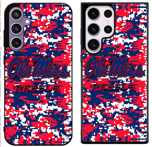 Ole Miss Rebels Colorfull Samsung Galaxy S24 | S24+ | S24 Ultra Case
