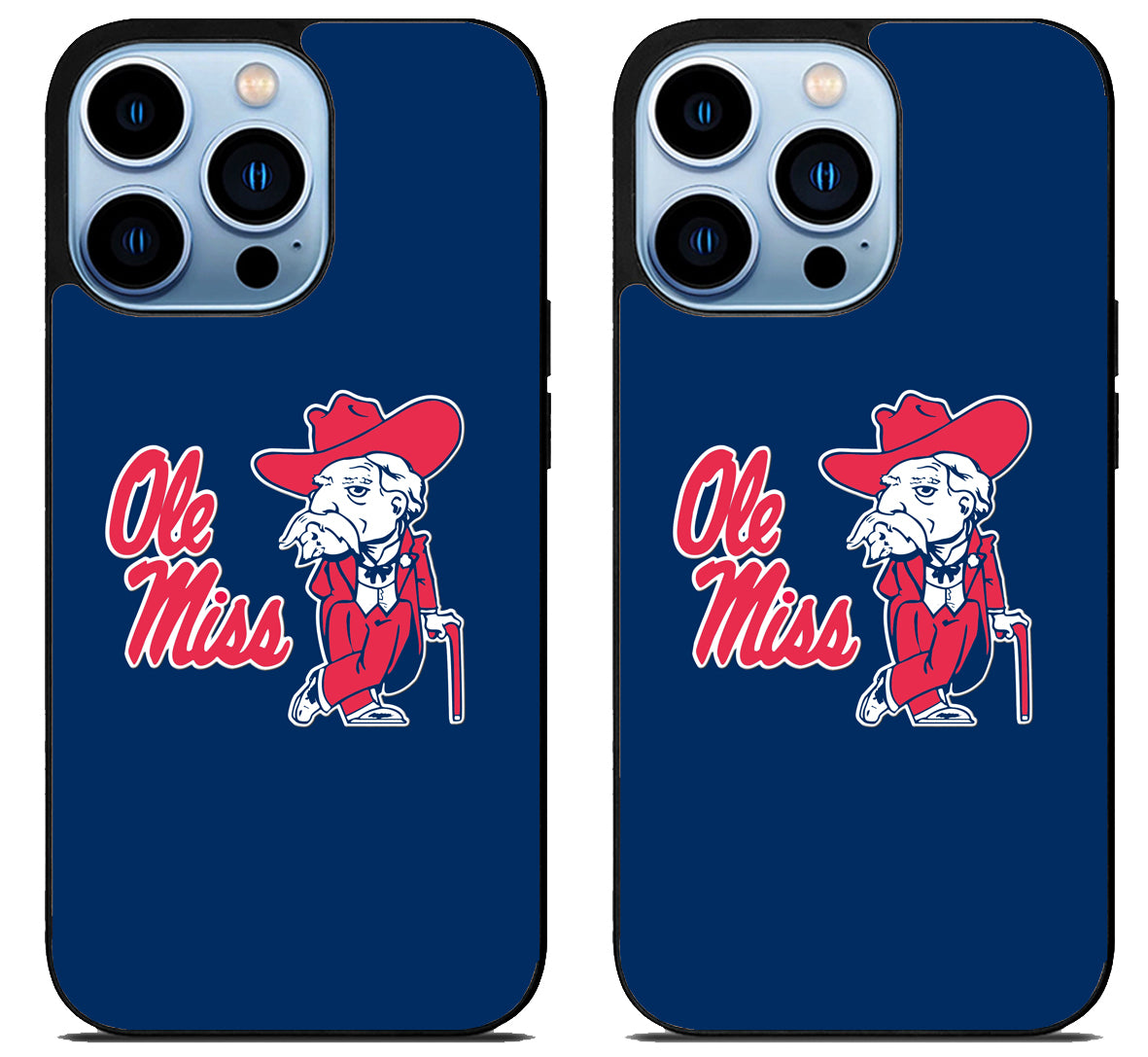 Ole Miss Rebels Logo iPhone 15 Pro | iPhone 15 Pro Max Case