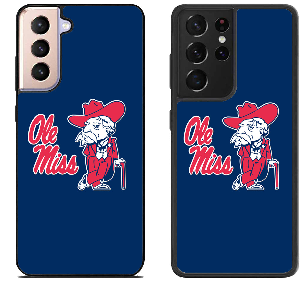Ole Miss Rebels Logo Samsung Galaxy S21 | S21 FE | S21+ | S21 Ultra Case