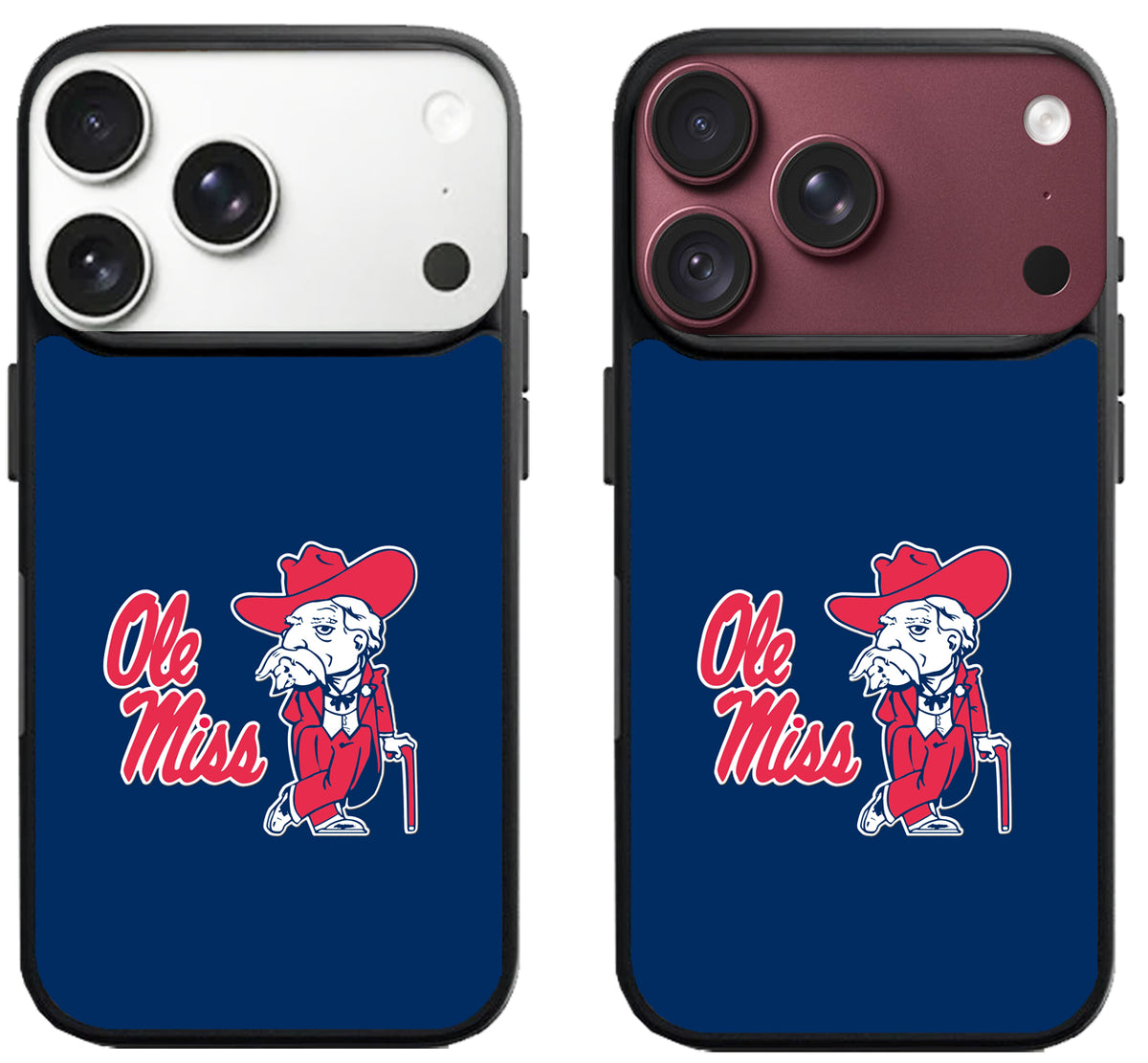 Ole Miss Rebels Logo iPhone 18 Pro | 18 Pro Max Case