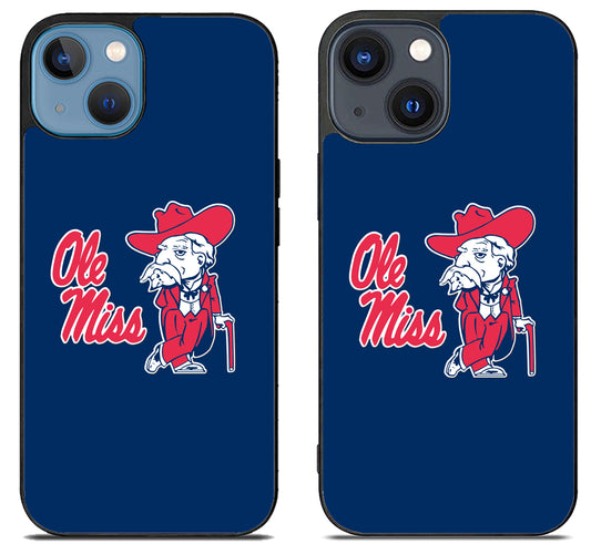 Ole Miss Rebels Logo iPhone 15 | iPhone 15 Plus Case