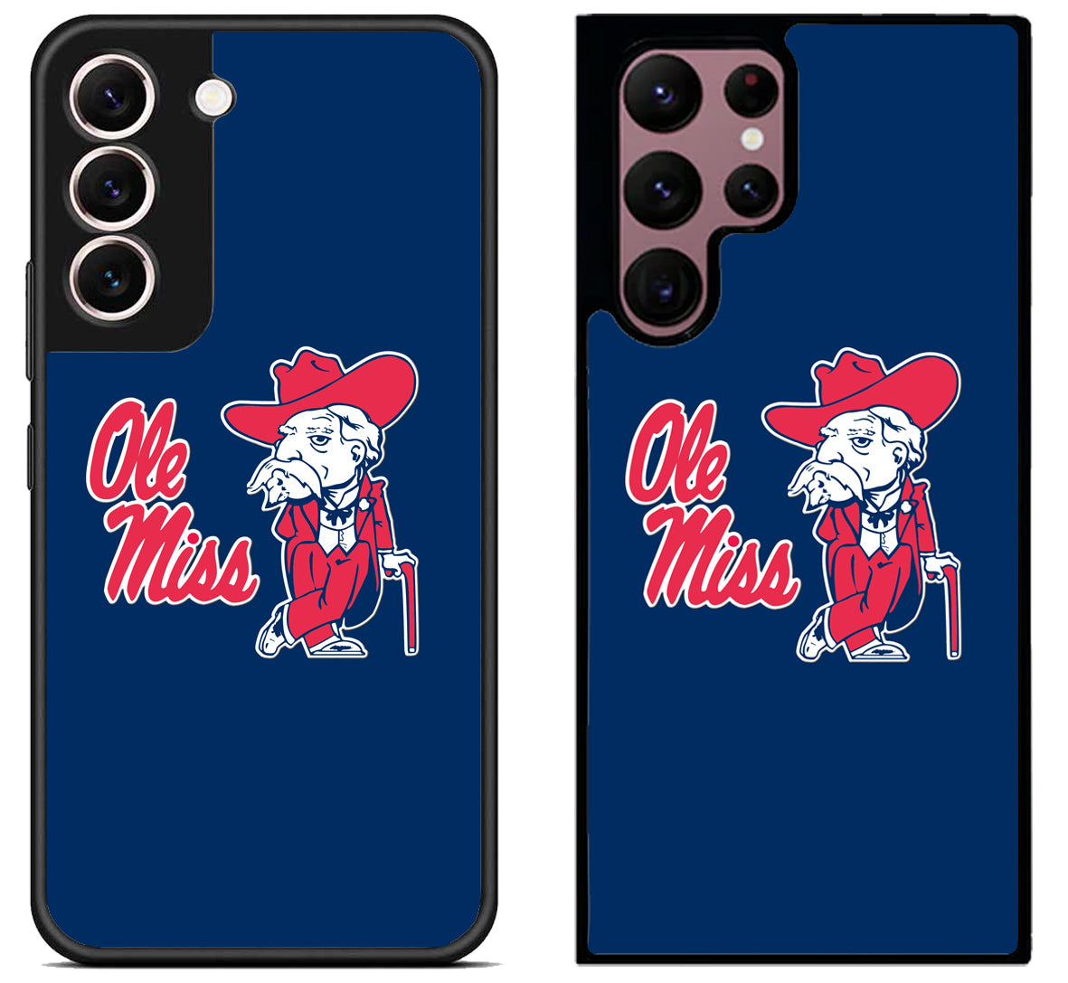 Ole Miss Rebels Logo Samsung Galaxy S22 | S22+ | S22 Ultra Case