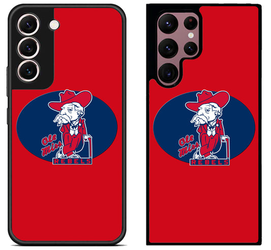 Ole Miss Rebels Red Samsung Galaxy S22 | S22+ | S22 Ultra Case