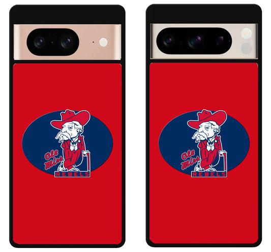 Ole Miss Rebels Red Google Pixel 8 | 8 Pro Case