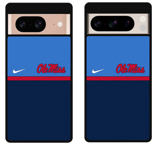 Ole Miss Rebels Style Google Pixel 8 | 8 Pro Case
