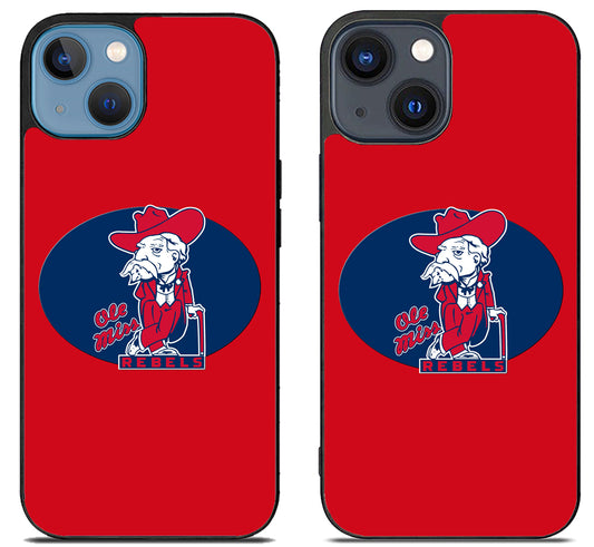 Ole Miss Rebels Red iPhone 15 | iPhone 15 Plus Case