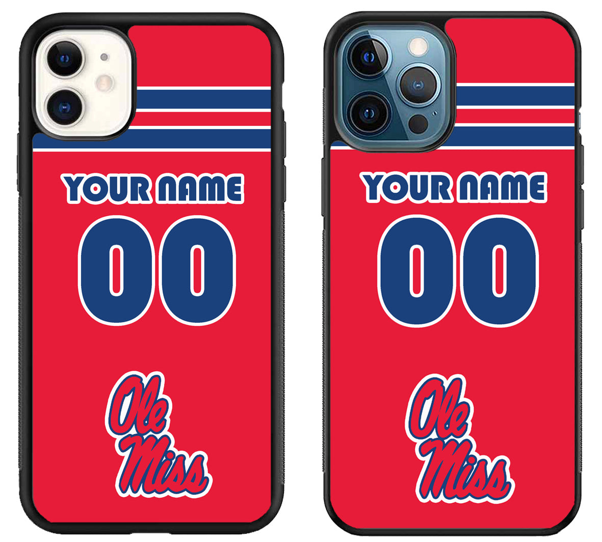 Custom Personalized Ole Miss Rebels iPhone 11 | 11 Pro | 11 Pro Max Case