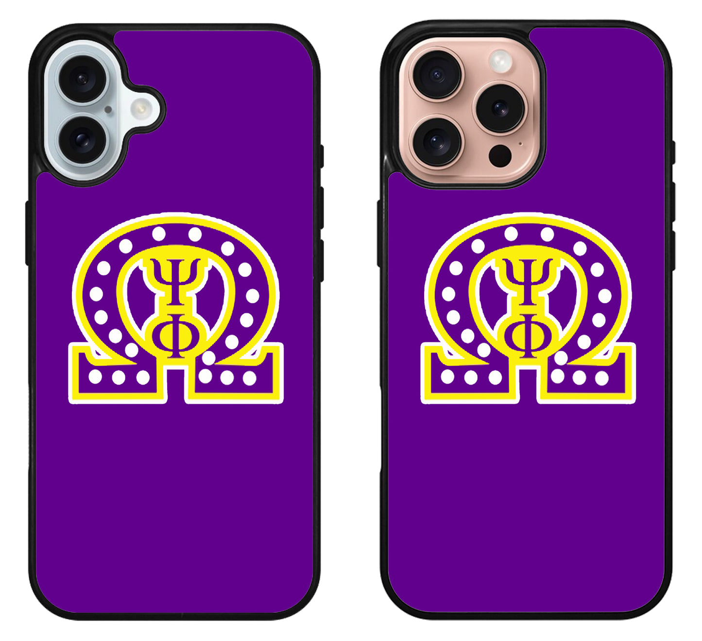Omega Psi Phi Logo iPhone 16 | 16 Plus | 16 Pro | 16 Pro Max Case