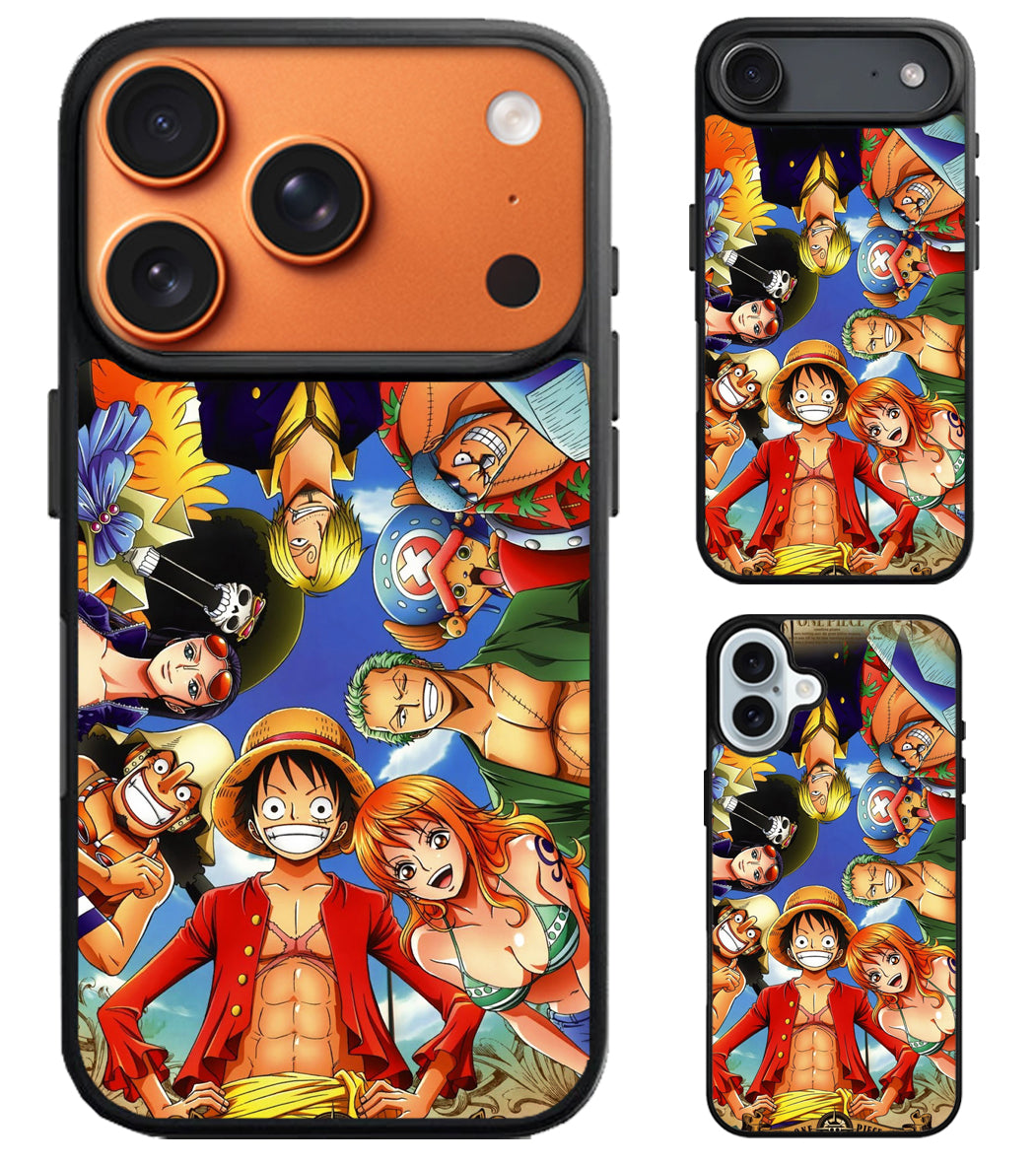 One Piece Anime Character iPhone Air | iPhone 17 | 17 Pro | 17 Pro Max Case