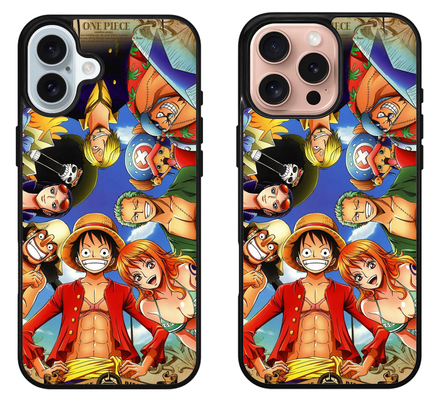 One Piece Anime Character iPhone 16 | 16 Plus | 16 Pro | 16 Pro Max Case