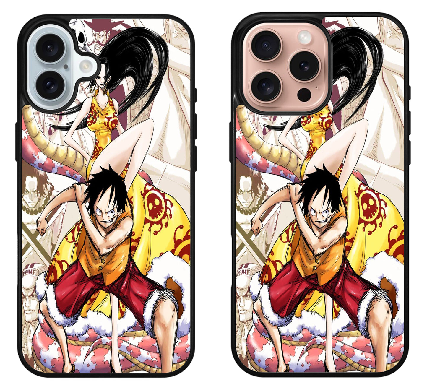 One Piece Luffi X Hancock iPhone 16 | 16 Plus | 16 Pro | 16 Pro Max Case