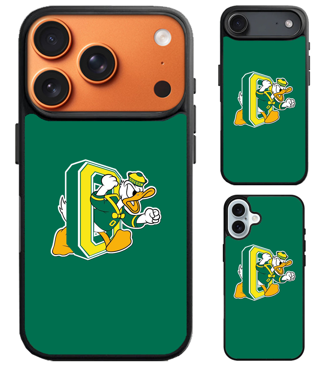 Oregon Ducks Cover iPhone Air | iPhone 17 | 17 Pro | 17 Pro Max Case