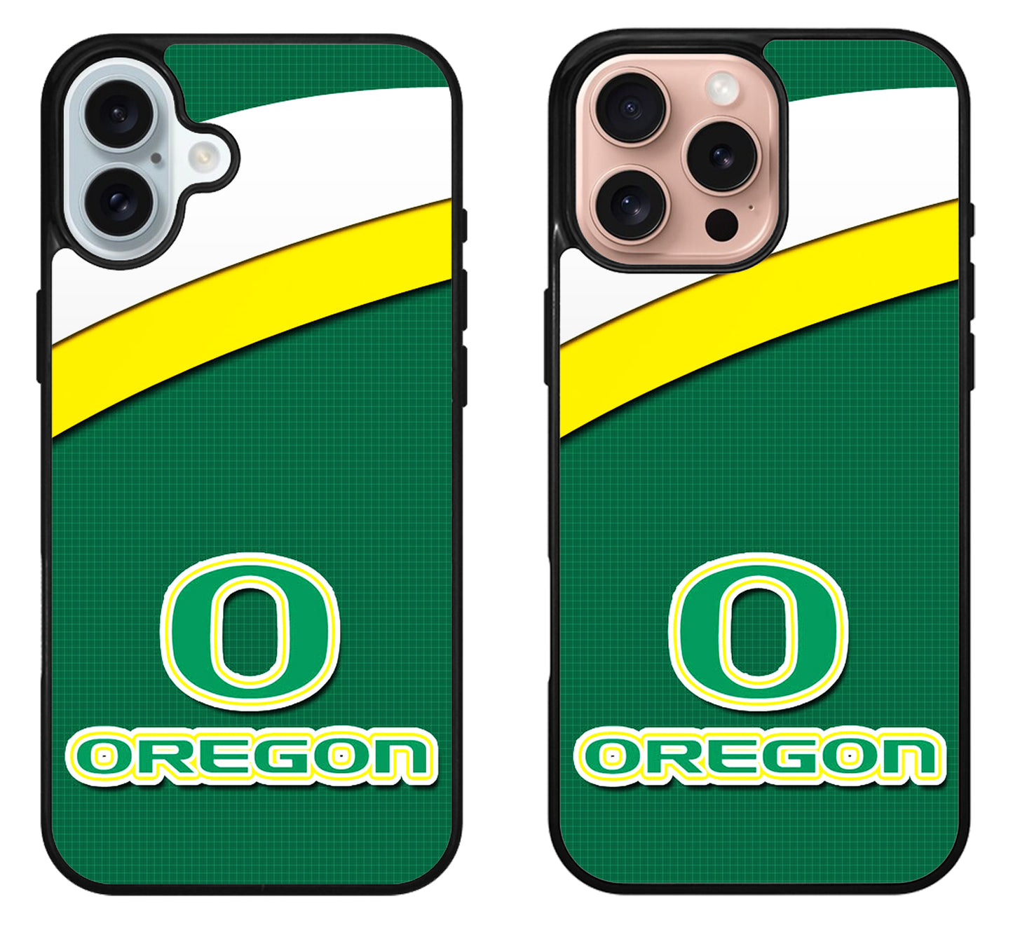 Oregon Ducks Stripe iPhone 16 | 16 Plus | 16 Pro | 16 Pro Max Case