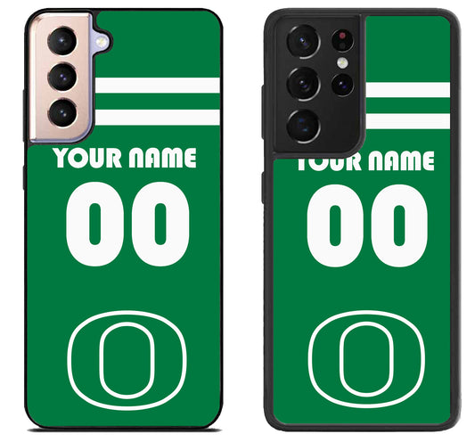 Custom Personalized Oregon Ducks Samsung Galaxy S21 | S21 FE | S21+ | S21 Ultra Case