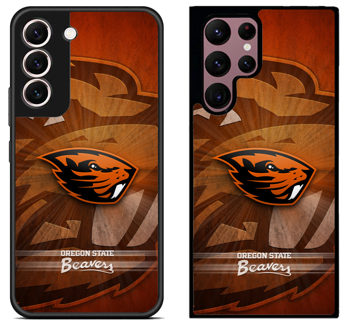 Oregon State Beavers Background Samsung Galaxy S22 | S22+ | S22 Ultra Case