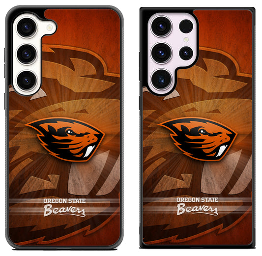 Oregon State Beavers Background Samsung Galaxy S23 | S23+ | S23 Ultra Case