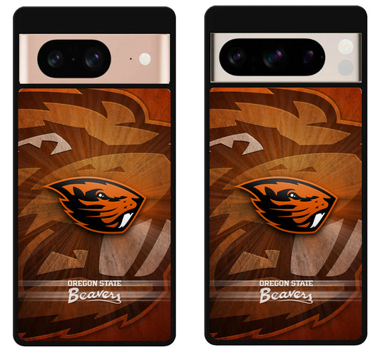 Oregon State Beavers Background Google Pixel 8 | 8 Pro Case