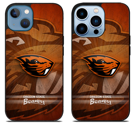 Oregon State Beavers Background iPhone 13 | 13 Mini | 13 Pro | 13 Pro Max Case