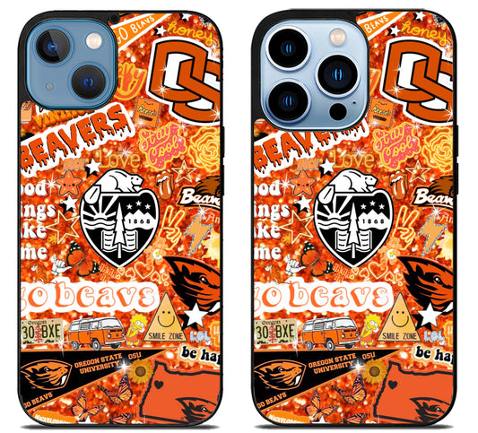 Oregon State Beavers Collage iPhone 13 | 13 Mini | 13 Pro | 13 Pro Max Case