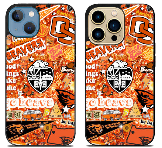 Oregon State Beavers Collage iPhone 14 | 14 Plus | 14 Pro | 14 Pro Max Case