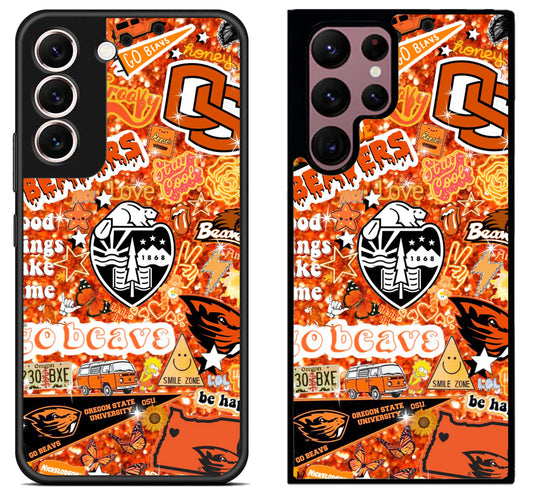 Oregon State Beavers Collage Samsung Galaxy S22 | S22+ | S22 Ultra Case