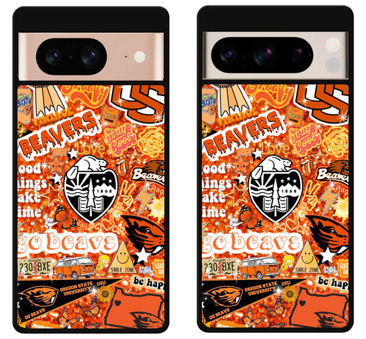 Oregon State Beavers Collage Google Pixel 8 | 8 Pro Case