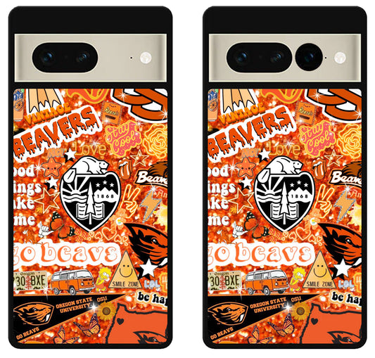 Oregon State Beavers Collage Google Pixel 7 | 7 Pro Case