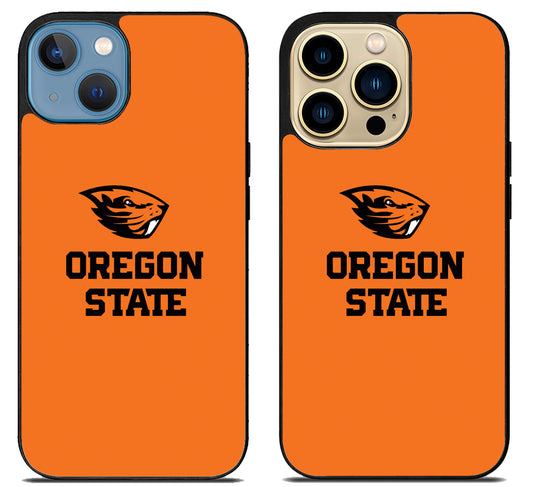 Oregon State Beavers Logo iPhone 14 | 14 Plus | 14 Pro | 14 Pro Max Case