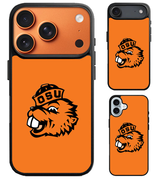 Oregon State Beavers iPhone Air | iPhone 17 | 17 Pro | 17 Pro Max Case