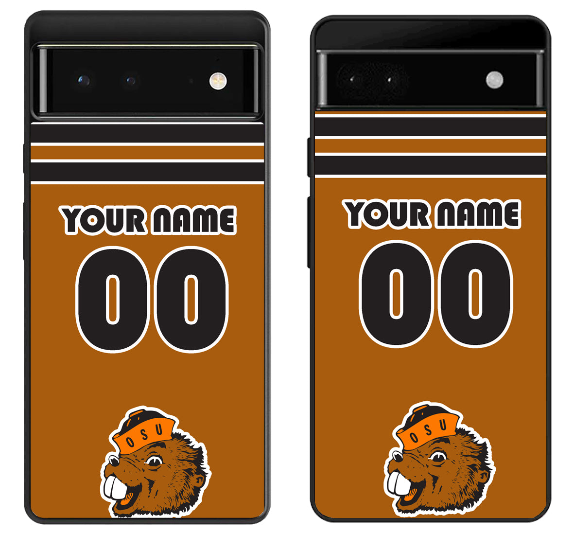 Custom Personalized Oregon State Beavers Google Pixel 6 | 6A | 6 Pro Case