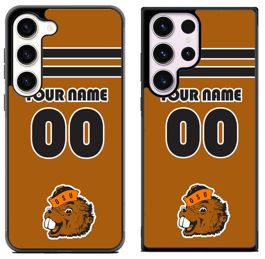 Custom Personalized Oregon State Beavers Samsung Galaxy S23 | S23+ | S23 Ultra Case