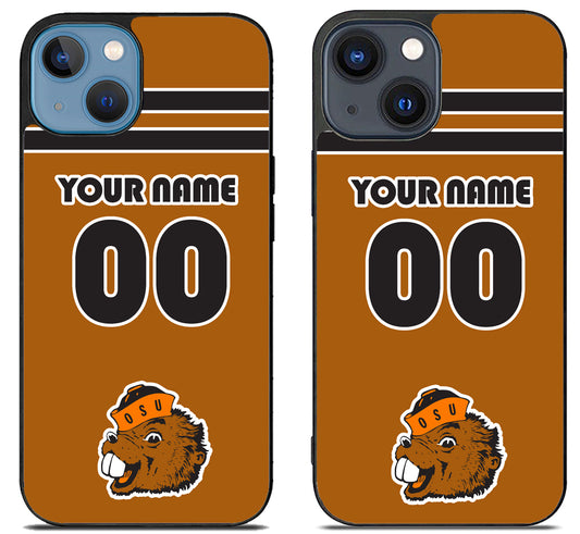 Custom Personalized Oregon State Beavers iPhone 15 | iPhone 15 Plus Case