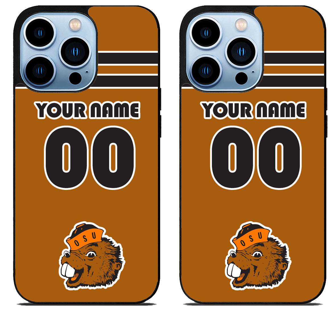 Custom Personalized Oregon State Beavers iPhone 15 Pro | iPhone 15 Pro Max Case