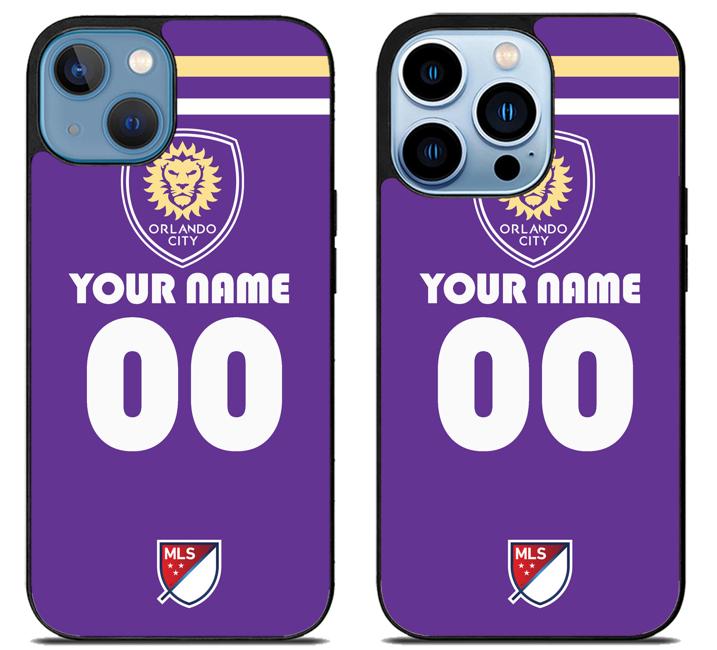 Custom Personalized Orlando City MLS iPhone 13 | 13 Mini | 13 Pro | 13 Pro Max Case