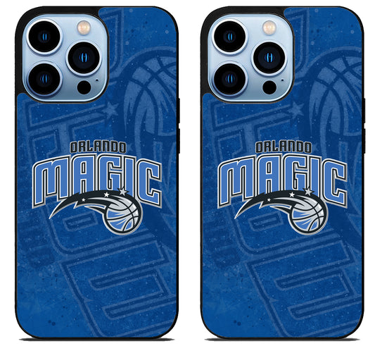 Orlando Magic Background iPhone 15 Pro | iPhone 15 Pro Max Case