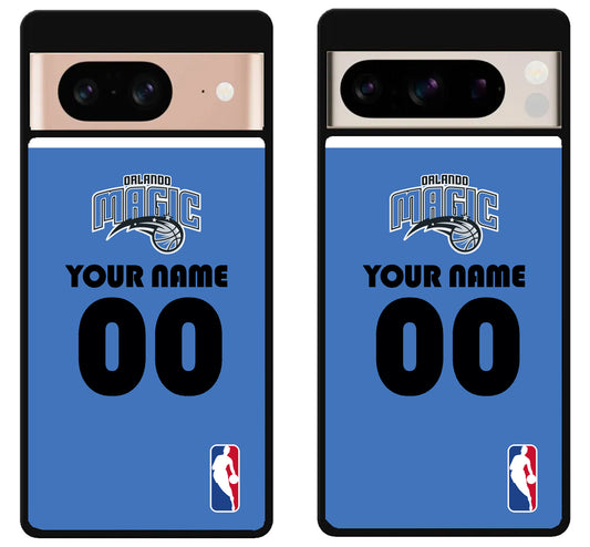 Custom Personalized Orlando Magic NBA Google Pixel 8 | 8 Pro Case