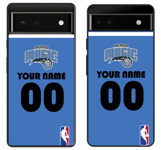 Custom Personalized Orlando Magic NBA Google Pixel 6 | 6A | 6 Pro Case