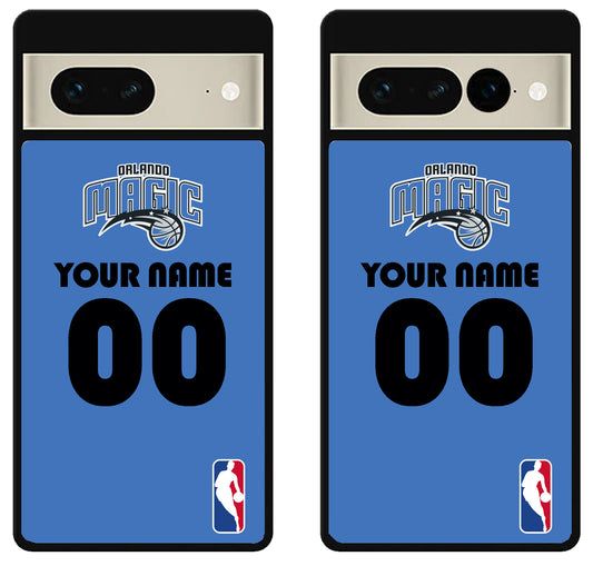 Custom Personalized Orlando Magic NBA Google Pixel 7 | 7 Pro Case