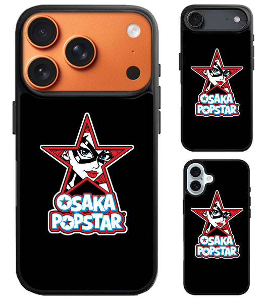 Osaka Popstar Black iPhone Air | iPhone 17 | 17 Pro | 17 Pro Max Case