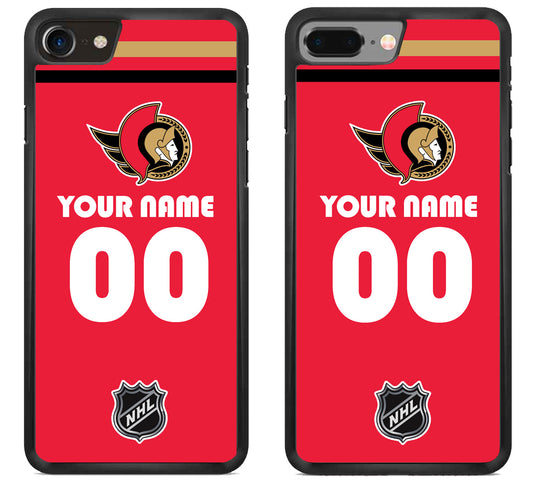 Custom Personalized Ottawa Senators NHL iPhone 8 | 8 Plus Case
