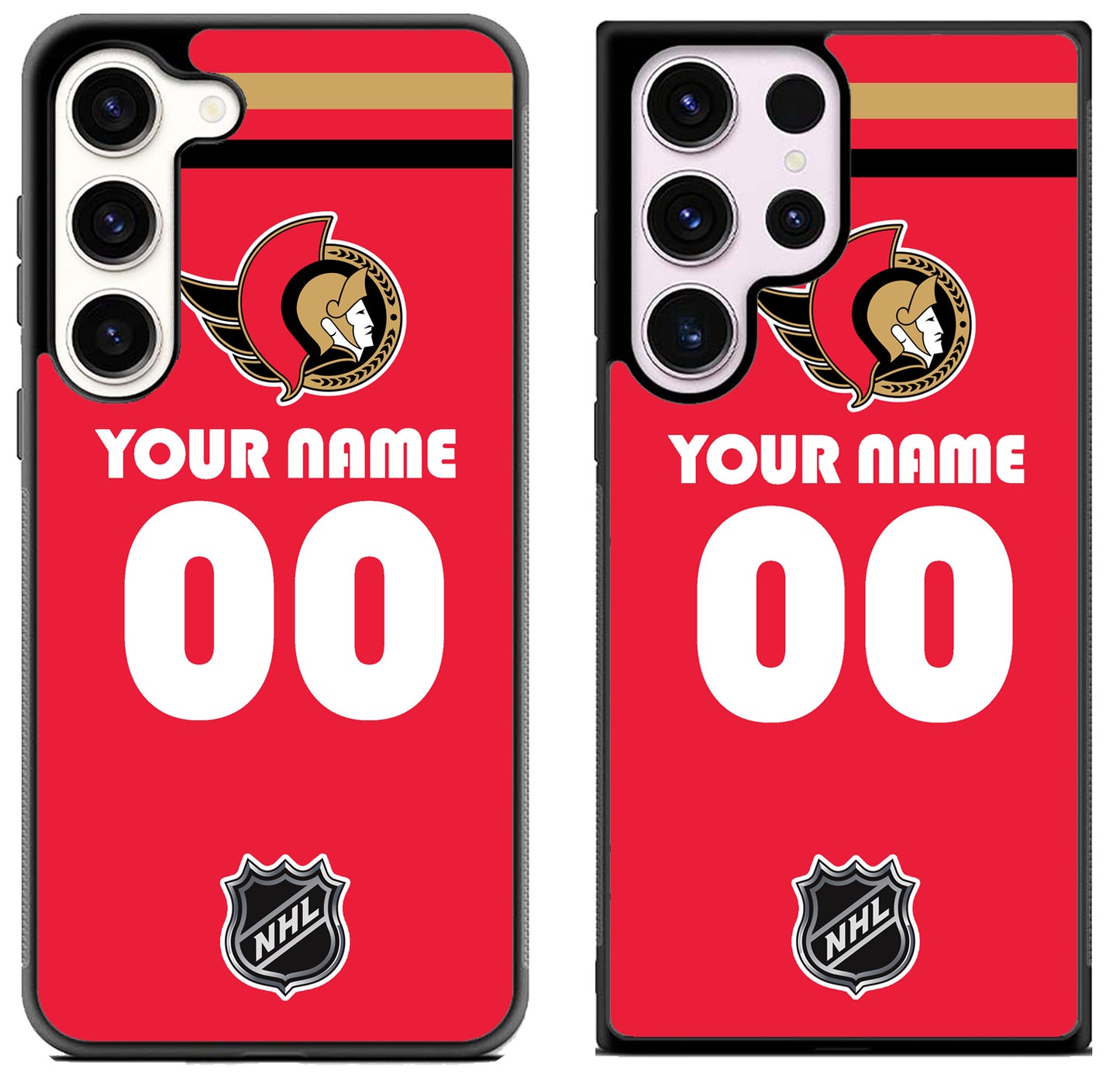 Custom Personalized Ottawa Senators NHL Samsung Galaxy S23 | S23+ | S23 Ultra Case