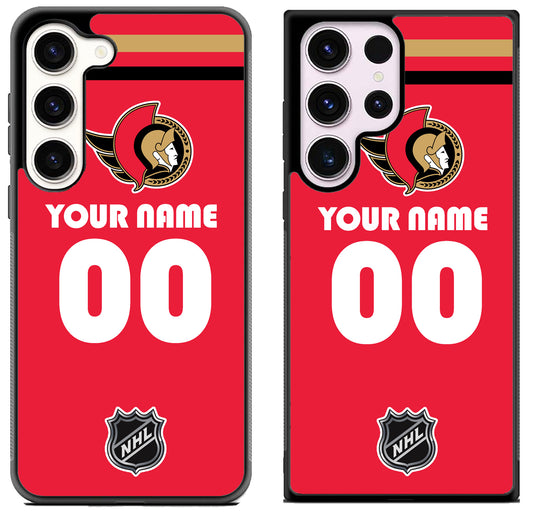 Custom Personalized Ottawa Senators NHL Samsung Galaxy S23 | S23+ | S23 Ultra Case